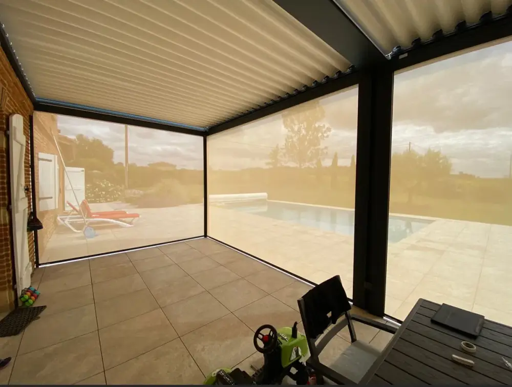 Pergolas fermé intérieur