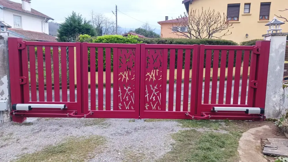 Portail rouge